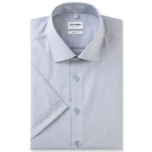 OLYMP Level Five Overhemd, body fit, New York Kent, Neurenbergs Blauw