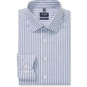 OLYMP Luxor Overhemd, modern fit, New Kent, Marineblauw
