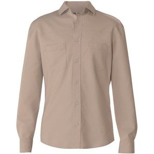 Boris Herrmann X OLYMP Overhemd, regular fit, Kent, Beige