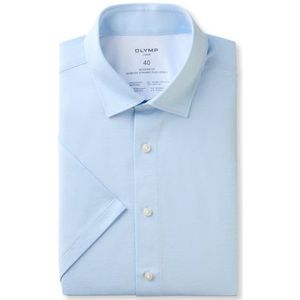 OLYMP Luxor 24/Seven Overhemd, modern fit, New Kent, Bleu