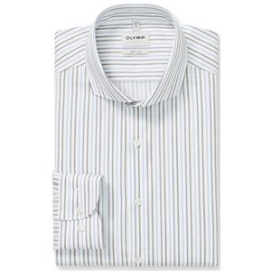 OLYMP Level Five Overhemd, body fit, Cutaway, Wit