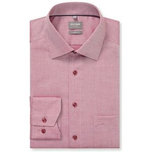 OLYMP Luxor Overhemd, comfort fit, New Kent, Chianti