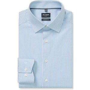 OLYMP Luxor 24/Seven Overhemd, modern fit, New Kent, Bleu