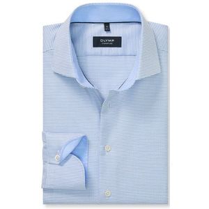 OLYMP SIGNATURE Overhemd, tailored fit, SIGNATURE Kent, Bleu