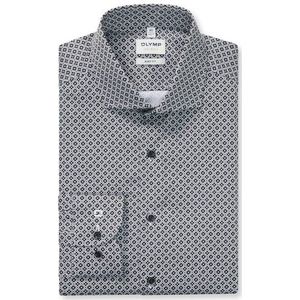 OLYMP - Level Five - Overhemd - Zwart - Body Fit - Royal Kent