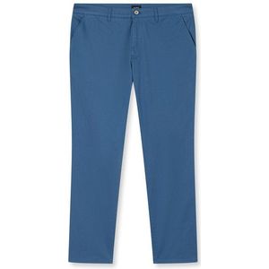 OLYMP Chino, modern fit, Rookblauw