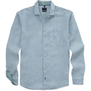 OLYMP Casual Overhemd, regular fit, Kent, Groen