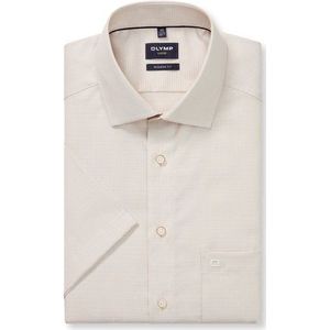 OLYMP Luxor Overhemd, modern fit, Global Kent, Natuur