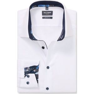 OLYMP Luxor Overhemd, modern fit, New Kent, Wit