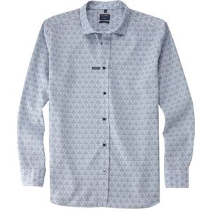 OLYMP Casual Overhemd, regular fit, Kent, Wit