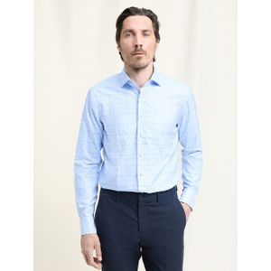 OLYMP SIGNATURE Overhemd, tailored fit, SIGNATURE Kent, Bleu