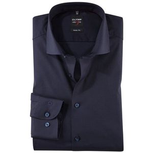 OLYMP Level Five Overhemd, body fit, Royal Kent, Marineblauw