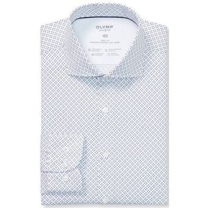 OLYMP Level Five 24/Seven Overhemd, body fit, Kent, Wit