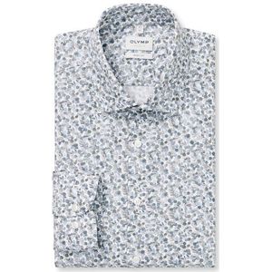 OLYMP Level Five Overhemd, body fit, New York Kent, Wit