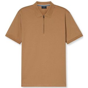 OLYMP Casual Jersey, regular fit, Caramel