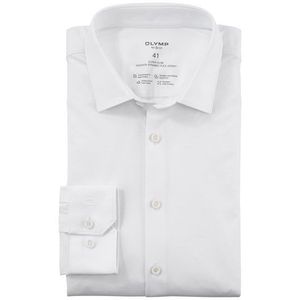 OLYMP No. Six 24/Seven Overhemd, super slim, Urban Kent, Wit