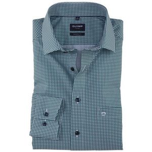 OLYMP Luxor Overhemd, modern fit, Global Kent, Groen