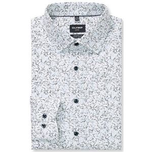 OLYMP Luxor 24/Seven Overhemd, modern fit, New Kent, Wit