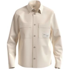 Boris Herrmann X OLYMP Overhemd, Overshirt, Kent, Gebroken Wit