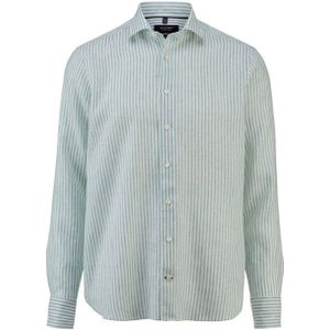 OLYMP SIGNATURE Casual Overhemd, tailored fit, Kent, Groen