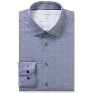OLYMP Level Five 24/Seven Overhemd, body fit, New York Kent, Marineblauw