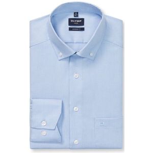 OLYMP Luxor Overhemd, modern fit, Button-down, Bleu