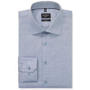 OLYMP No. Six Overhemd, super slim, New York Kent, Marineblauw