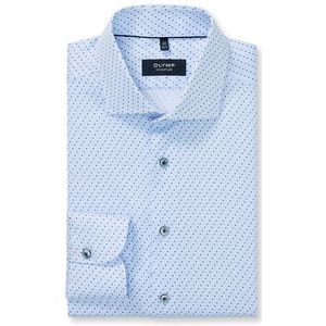 OLYMP SIGNATURE Overhemd, tailored fit, SIGNATURE Kent, Bleu