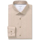 OLYMP Luxor 24/Seven Overhemd, modern fit, New Kent, Nougat