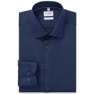 OLYMP Level Five Overhemd, body fit, New York Kent, Marineblauw