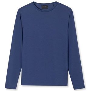 OLYMP SIGNATURE Jersey, tailored fit, Marineblauw