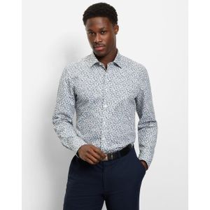 OLYMP Level Five Overhemd, body fit, New York Kent, Wit