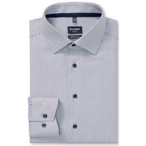 OLYMP Luxor 24/Seven Overhemd, modern fit, New Kent, Aubergine