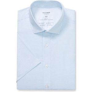 OLYMP Level Five 24/Seven Overhemd, body fit, Modern Kent, Bleu