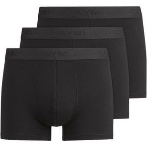 OLYMP boxershorts (set van 3 paar), Zwart