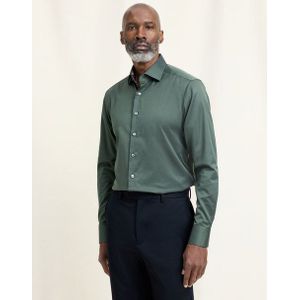 OLYMP SIGNATURE Overhemd, tailored fit, SIGNATURE Kent, Olijfgroen