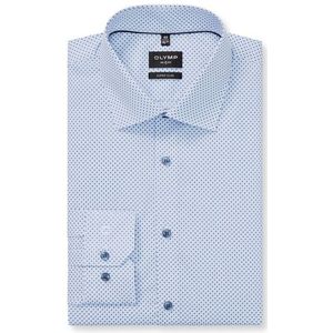 OLYMP No. Six Overhemd, super slim, New York Kent, Wit