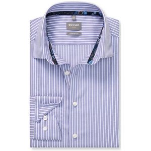 OLYMP Luxor Overhemd, comfort fit, New Kent, Vioolkleurig
