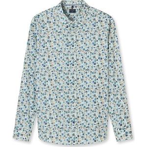 OLYMP Casual Overhemd, regular fit, Kent, Wit