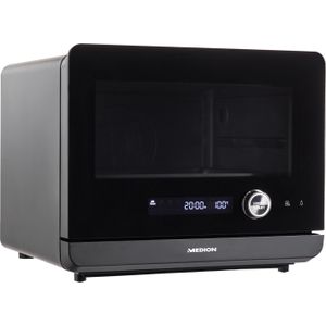 MEDION LIFE Dampfgarofen MD 10450, 2.150 W, Auftaufunktion, LED- Display, 40 Automatikprogramme, modernes Design
