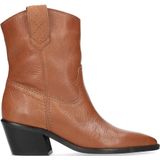 Cognac western laarsjes met hak