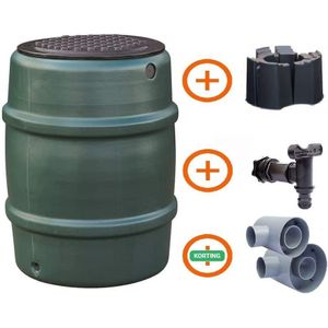 115 liter regenton actiepakket Storm