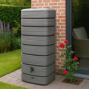 650 liter muur regenton zwart Tower XXL
