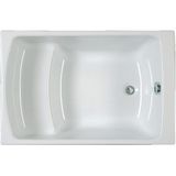 Sanifun Allibert Flavis inbouw zitbad 105 x 70 x 37,5.