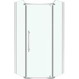 Sanifun douchecabine Finnian 90 x 90 Z.