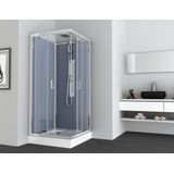 Sanifun Allibert complete douchecabine Everest B 90 x 90 Kitvrij.