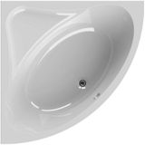 Sanifun Allibert Diva Duo inbouw hoekbad 135 x 135 x 40 A.