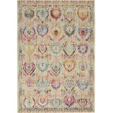 Vintage Kashan-Ivory multicoloured - VKA04 - 61 X 183 cm. - Nourison