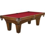 Brunswick Allenton pooltafel 8ft kastanje tapered