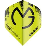Winmau MvG Mega Standard flight groen/zwart